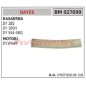 Esponja filtro de aire DAYEE para cortacésped DY 18S y motores DY1P64F 027699