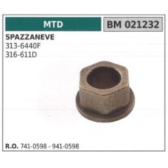 Boccola MTD spazzaneve 313-6440F 316-611D 021232 | NewgardenParts.com