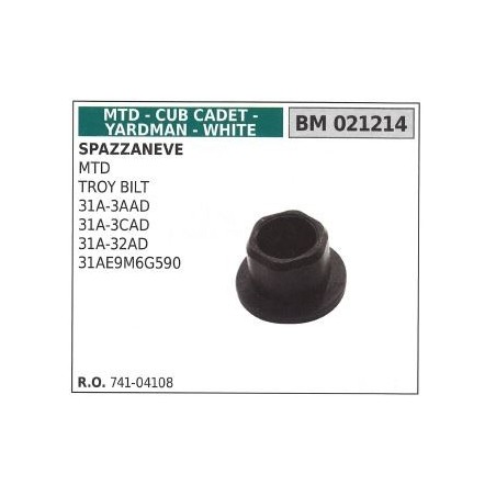 Boccola MTD spazzaneve 31A-3AAD 31A-3CAD 021214 | NewgardenParts.com