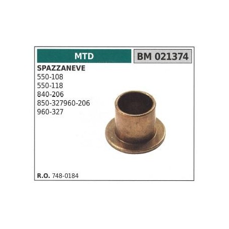 Boccola MTD spazzaneve 550-108 550-118 840-206 021374 | NewgardenParts.com