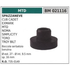 Casquillo quitanieves MTD cub cadet 021116