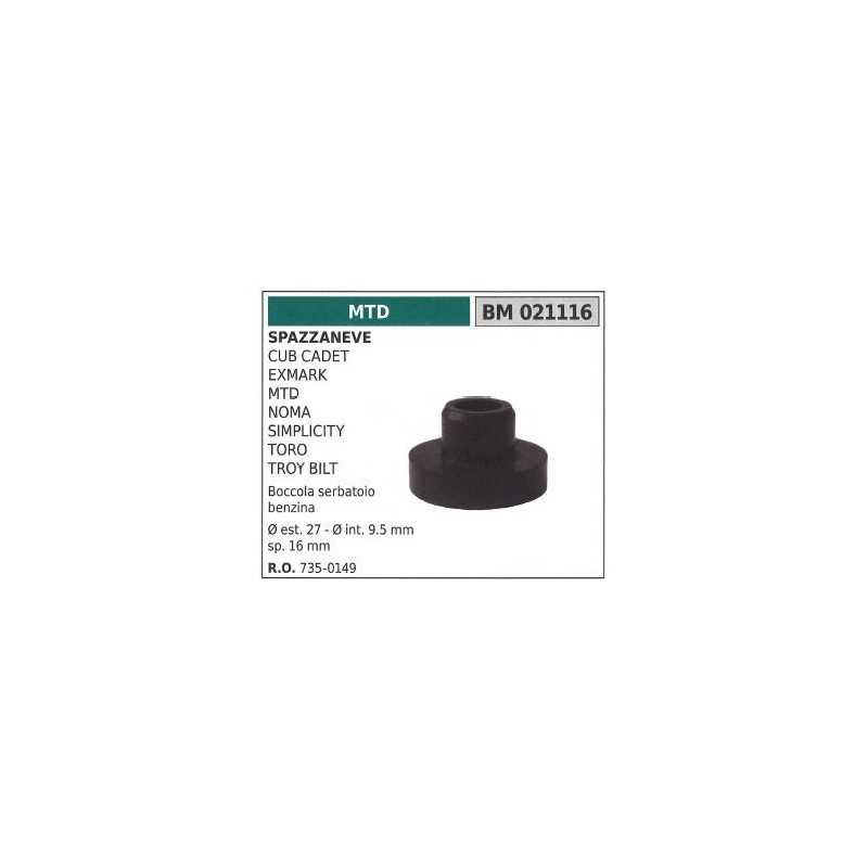 Casquillo quitanieves MTD cub cadet 021116