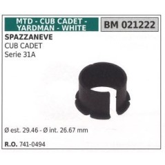 Boccola MTD spazzaneve CUB CADET serie 31A 021222 | NewgardenParts.com