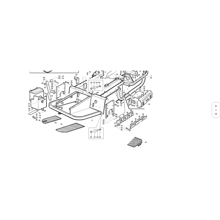 CHÂSSIS AVANT COMPLET VRN ORIGINAL KUBOTA GIANNI FERRARI 95400160000 | NewgardenParts.com