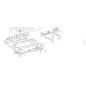 CADRE PÉRIMÉTRIQUE COMPLET VRN ORIGINAL KUBOTA GIANNI FERRARI 95414100000