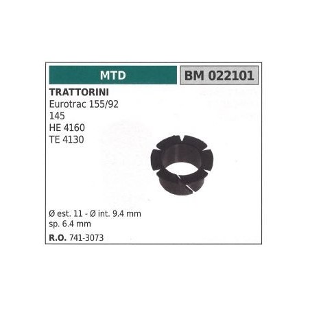 Boccola MTD trattorino tagliaerba tosaerba rasaerba 145 HE4160 022101 | NewgardenParts.com