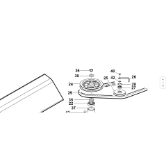 ORIGINAL KUBOTA GIANNI FERRARI 92001000016 ENGINE-PUMP BELT TENSIONER | NewgardenParts.com