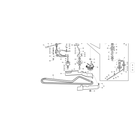 KUBOTA GIANNI FERRARI 87001430000 ZNT COMPLETE PTO TENSIONER