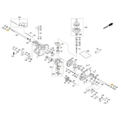 ORIGINAL STIGA Rasentraktor-Mäher-Kombi 1066 hq - 1530h 118870085/0