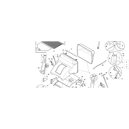 BARRA DE ACOPLAMIENTO DE BASCULANTE DE CESTA ORIGINAL KUBOTA GIANNI FERRARI 94013000014