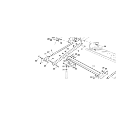 BIELLETTE DE BASCULEMENT DE PANIER D'ORIGINE KUBOTA GIANNI FERRARI 94500000008 | NewgardenParts.com