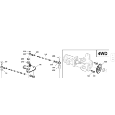 KUBOTA GIANNI FERRARI ORIGINAL CAT STEERING TIE ROD 92002100013 | NewgardenParts.com