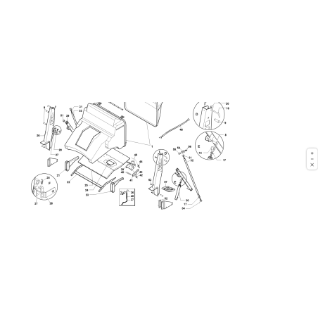 ORIGINAL KUBOTA GIANNI FERRARI KORBVERSCHLUSS RUND 94017000007