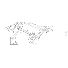 TRAVERSA BRACCI CESTO COMP. VRN ORIGINALE KUBOTA GIANNI FERRARI 92001180000