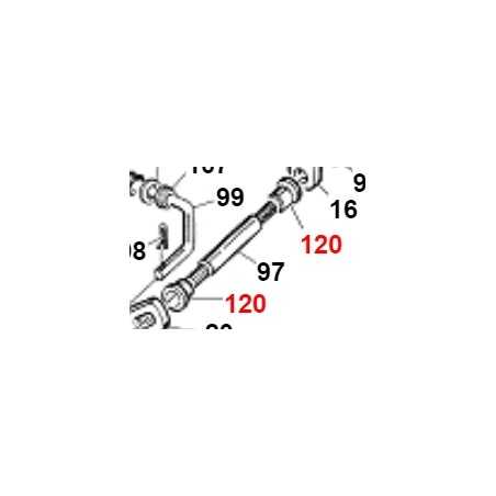 Brass bushing for PDP lever ORIGINAL GIANNI FERRARI 01.20.00.0050 | NewgardenParts.com