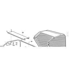 CESTA COMPLETA TRAVESAÑO VRN ORIGINAL KUBOTA GIANNI FERRARI 89001150000 | NewgardenParts.com