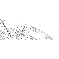 RIGHT TRIANGLE FOR ELEVATOR VRN ORIGINAL KUBOTA GIANNI FERRARI 95305000001