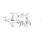 TUBO 1/2 2SC F90°1/2-F45°1/2 L-1240 45° ORIGINALE KUBOTA GIANNI FERRARI 92006260009