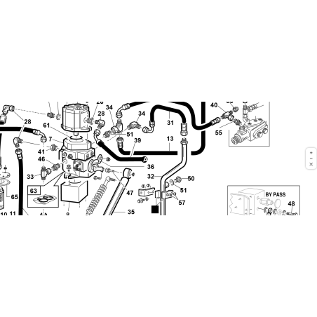 TUBE 1/2 2SC F90°1/2-F90°1/2 L-560 90° ORIGINAL KUBOTA GIANNI FERRARI 92002120008