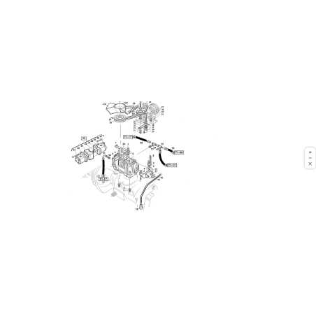 1/2 mm tube. 415 ORIGINAL KUBOTA GIANNI FERRARI 00.41.00.1630