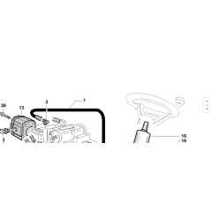 TUBO 1/4 1SC F3/8 - F9/16-18 ORFS L-1350 ORIGINALE KUBOTA GIANNI FERRARI 95301000025 | NewgardenParts.com