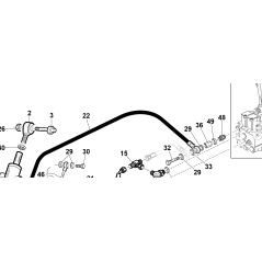 TUBO 1/4 1SN OC1/4-OC3/8 L-990 0° ORIGINAL KUBOTA GIANNI FERRARI 92002120024 | NewgardenParts.com