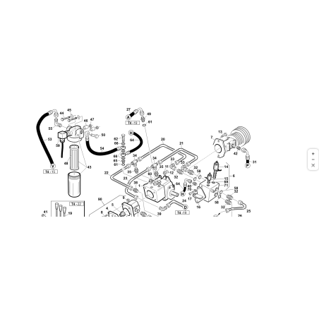 1/4 mm tube. 410 ORIGINAL KUBOTA GIANNI FERRARI 00.41.00.1161