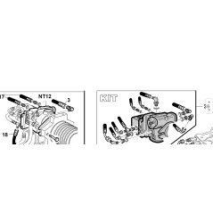 3/4 1SN ROHR MIT ORIGINAL KUBOTA GIANNI FERRARI HÜLLE 95303000048 | NewgardenParts.com