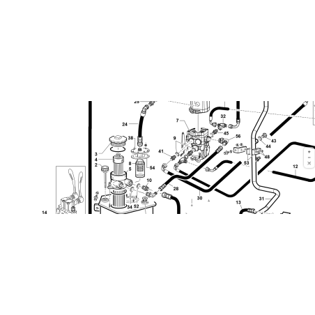 TUYAU D'ASPIRATION D'HUILE DU RÉSERVOIR COMP ZNT ORIGINAL KUBOTA GIANNI FERRARI 92001150000