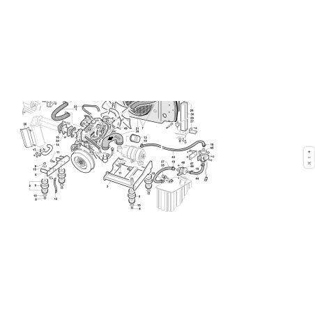 TUBO DE COMBUSTIBLE BOMBA-MOTOR Ø6X1180 ORIGINAL KUBOTA GIANNI FERRARI 91005000012