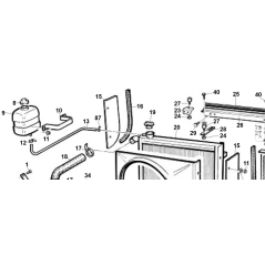 TUYAU DE RACCORDEMENT DE RÉSERVOIR ORIGINAL KUBOTA GIANNI FERRARI 95049000008 REC. A.