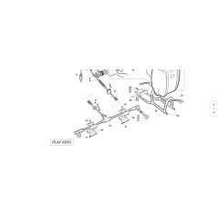 TUBO MANDATA ACQUA L-500 ORIGINALE KUBOTA GIANNI FERRARI 95115000005 | NewgardenParts.com