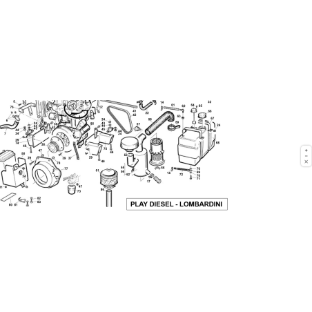 TUYAU D'ALIMENTATION EN CARBURANT COMPLET L-500 ORIGINAL KUBOTA GIANNI FERRARI 95049100007