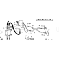 ORIGINAL KUBOTA GIANNI FERRARI-Schlauch 00.41.00.3888