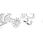 TUBO RIT L-260 COMPL.DI RAC.-15417- ORIGINALE KUBOTA GIANNI FERRARI 95042380005