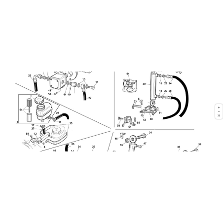 TUBO SERBATOIO OC 1/4 B.P. ORIGINALE KUBOTA GIANNI FERRARI 00777600035