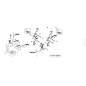 TUBO 1/4R1 OC1/4-OC1/4 L-1250 G1100 ORIGINAL KUBOTA GIANNI FERRARI 95128000002