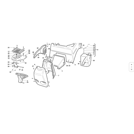 TÚNEL (ABS) ORIGINAL KUBOTA GIANNI FERRARI 94500000094