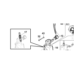 VALVOLA DI MAX 250bar PTO ORIGINALE KUBOTA GIANNI FERRARI 95599000235 | NewgardenParts.com