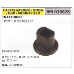 Boccola ruota GGP trattorino tagliaerba tosaerba rasaerba twin cut 92 102 010826 | NewgardenParts.com