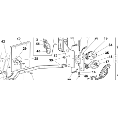 ORIGINAL KUBOTA GIANNI FERRARI 95599000077 RÜCKLICHTGLAS, BLINKER + STOP