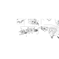 ORIGINAL KUBOTA GIANNI FERRARI MULTIFUNKTIONS-RÜCKLICHTGLAS 00777802101