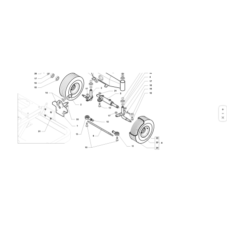 VIS DE FIXATION DE CYLINDRE KUBOTA GIANNI FERRARI D'ORIGINE 95060000001