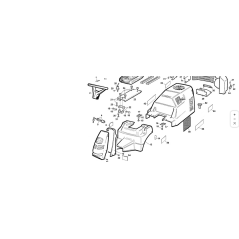 VITE TEF M8x20 8.8 DIN 6921 ZNT ORIGINALE KUBOTA GIANNI FERRARI 00111450003