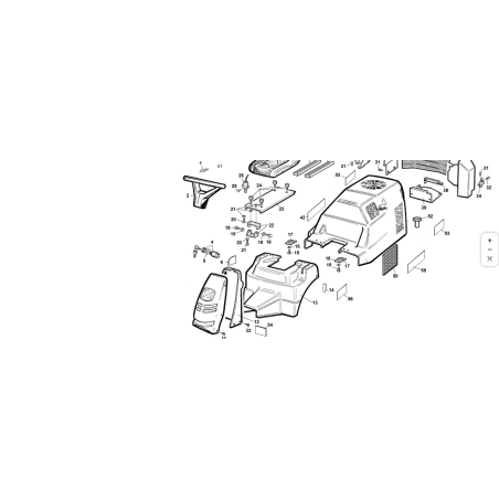 VIS TEF M8x20 8.8 DIN 6921 ZNT ORIGINAL KUBOTA GIANNI FERRARI 00111450003