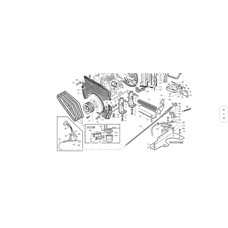 Vis TE M8x30 Filetage partiel UNI 5737-63 ORIGINAL KUBOTA GIANNI FERRARI 00.92.05.0100
