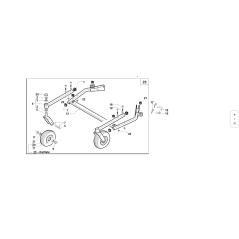 TE-SCHRAUBE UNI 5737 M8X95 8.8 ZNT ORIGINAL KUBOTA GIANNI FERRARI 00111300058 | NewgardenParts.com