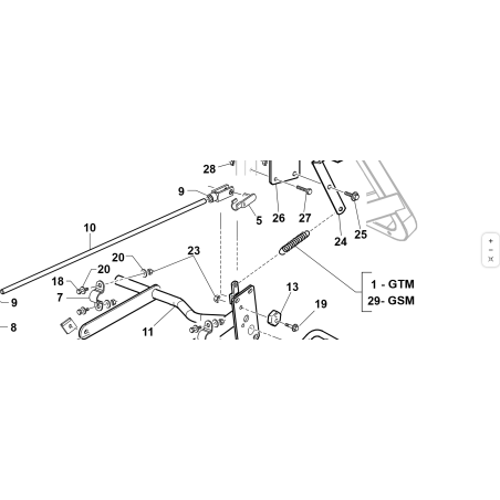 TE SCREW UNI 5739 M6 X40 8.8 ZNT ORIGINAL KUBOTA GIANNI FERRARI 00111000112