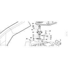 VITE TTQST UNI 5731 M8X25 8.8 ZNT ORIGINALE KUBOTA GIANNI FERRARI 00111340006