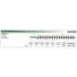 Cuchilla inferior / superior GREEN LINE GT 600D SL600B cortasetos 015348